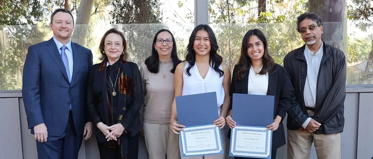 We are proud to announce that Samar Padder, SRA of the Drug Discovery Lab, and Chloe Sy Perez, undergraduate student of the Chang Lab of UCLA Neurology, were among 24 outstanding abstract applicants selected to present at the 2024 Turken Research event. Congratulations!