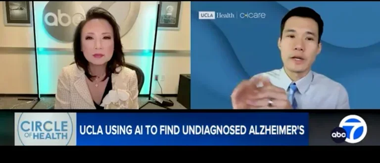 Image-ABC7 Eyewitness News interview Dr. Timothy Chang, UCLA neurologist