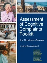 cover of the CDPH Assessment of Cognitive Complaints Toolkit Mannual