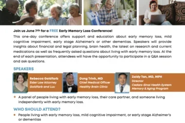 Early Memory Loss Conference