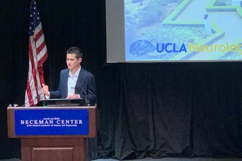 Timothy Chang at the 2023 SoCal Alzheimer's Disease Research Center Collaborative Conference