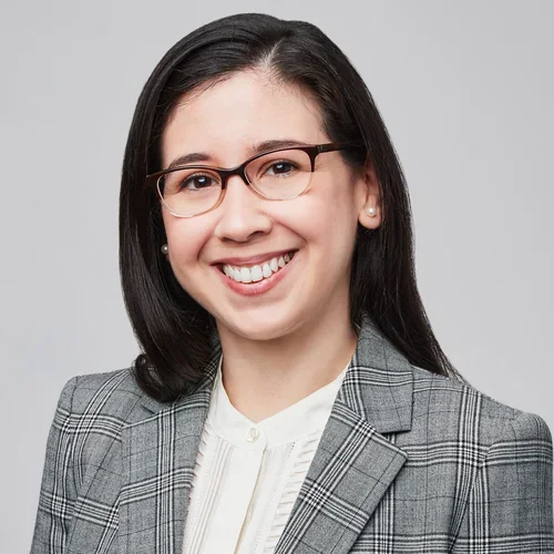 Alejandra Sánchez López, MD, female, smiling for professional portrait.