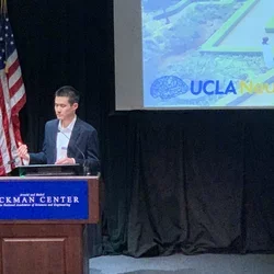 Timothy Chang at the 2023 SoCal Alzheimer's Disease Research Center Collaborative Conference