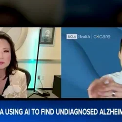 UCLA neurologist Dr. Timothy Chang was interviewed by ABC7 Eyewitness News about his team’s research using AI to identify people at risk of undiagnosed Alzheimer’s disease.
